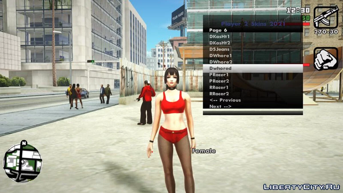 Сексуальные девушки из Dead or Alive / GTA San Andreas