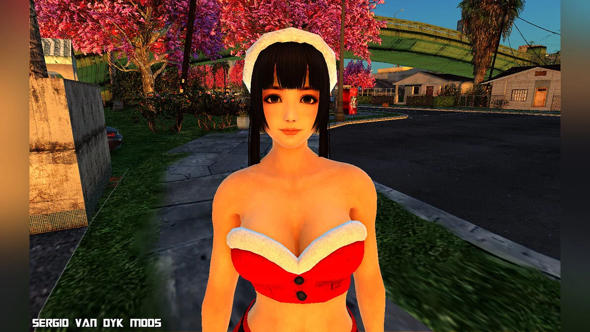 Dead or Alive Рождественская коллекция Mega Pack / GTA San Andreas
