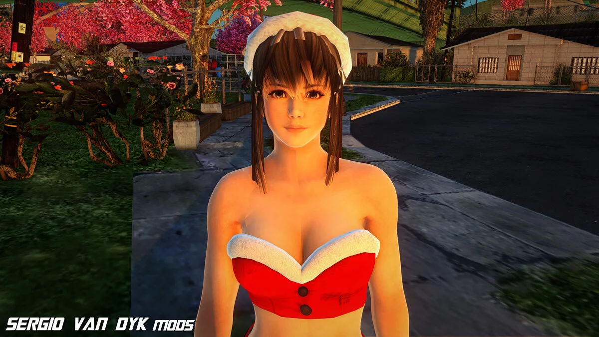 Dead or Alive Рождественская коллекция Mega Pack / GTA San Andreas