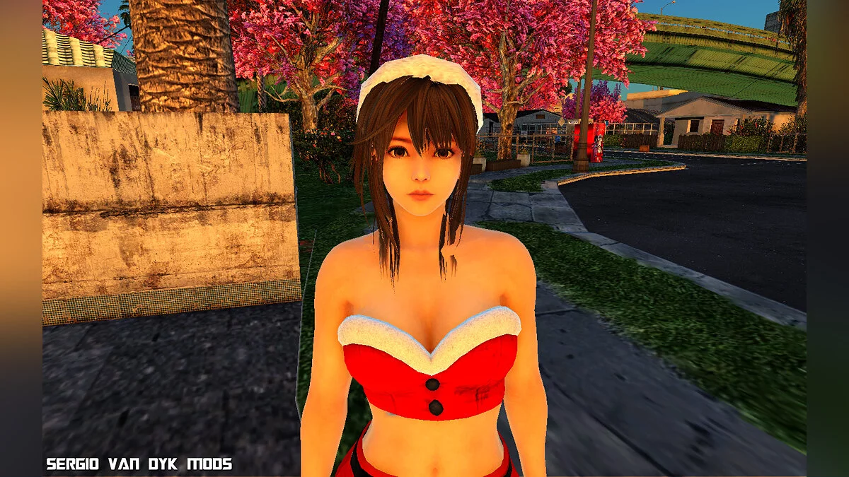 Dead or Alive Рождественская коллекция Mega Pack / GTA San Andreas
