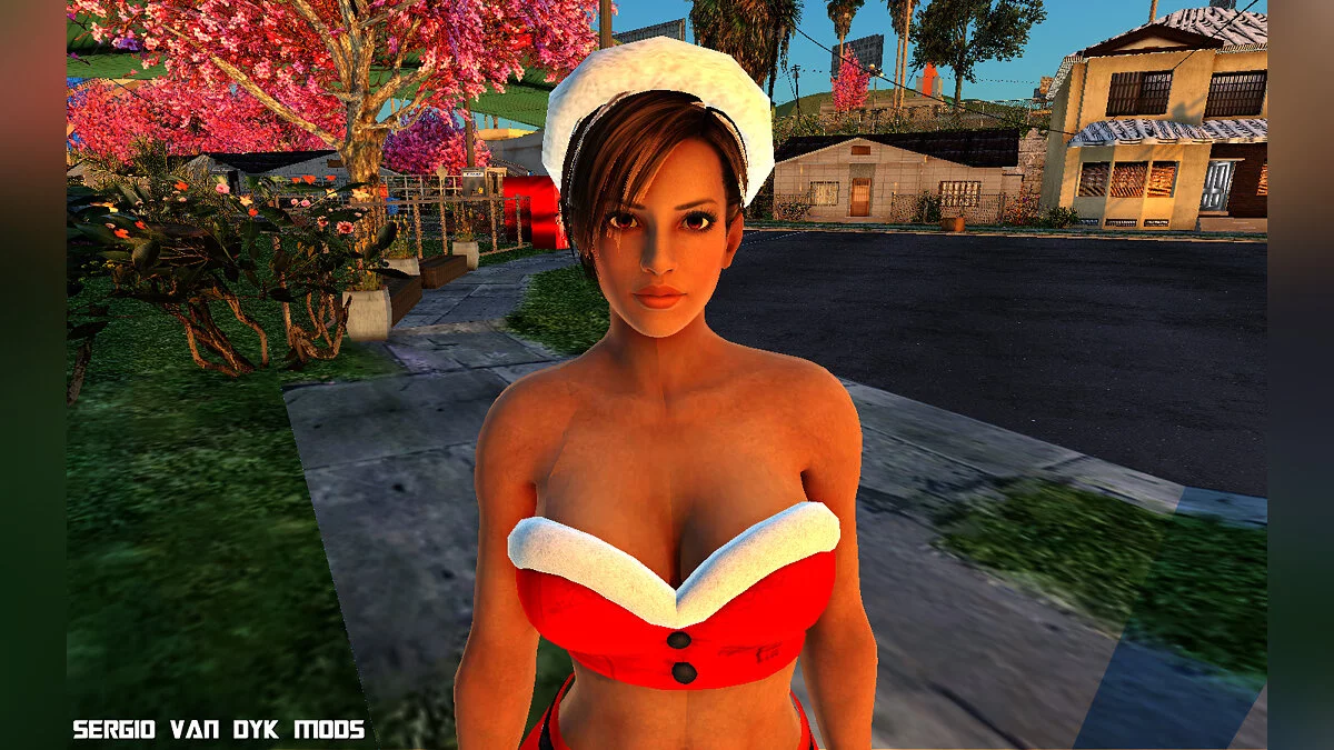 Dead or Alive Рождественская коллекция Mega Pack / GTA San Andreas