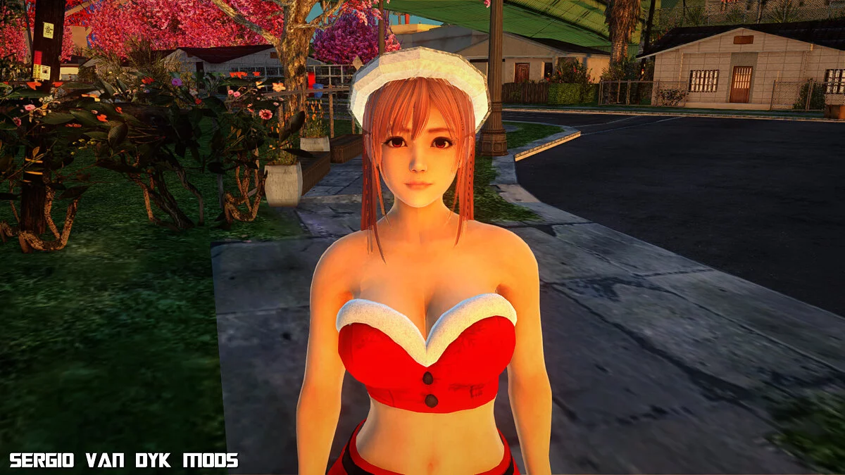 Dead or Alive Рождественская коллекция Mega Pack / GTA San Andreas