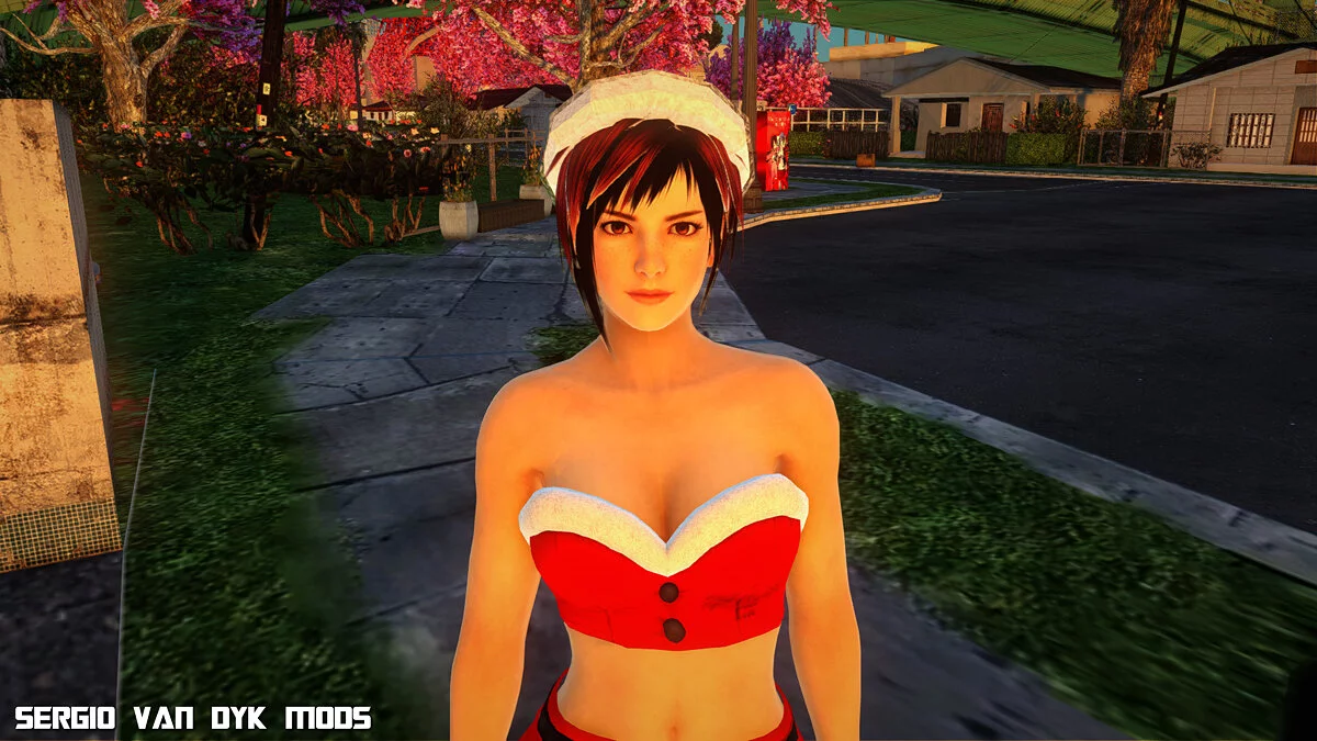 Dead or Alive Рождественская коллекция Mega Pack / GTA San Andreas