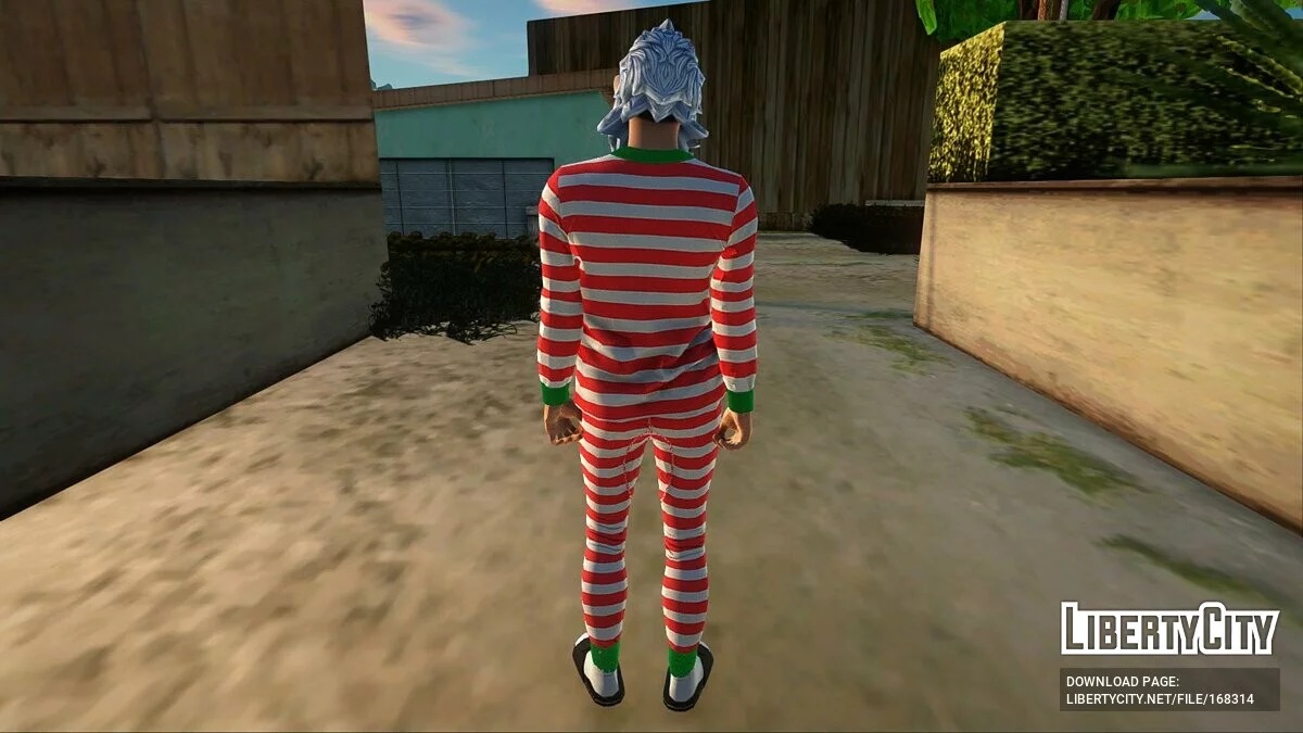 Рождественские скины из GTA Online / GTA San Andreas