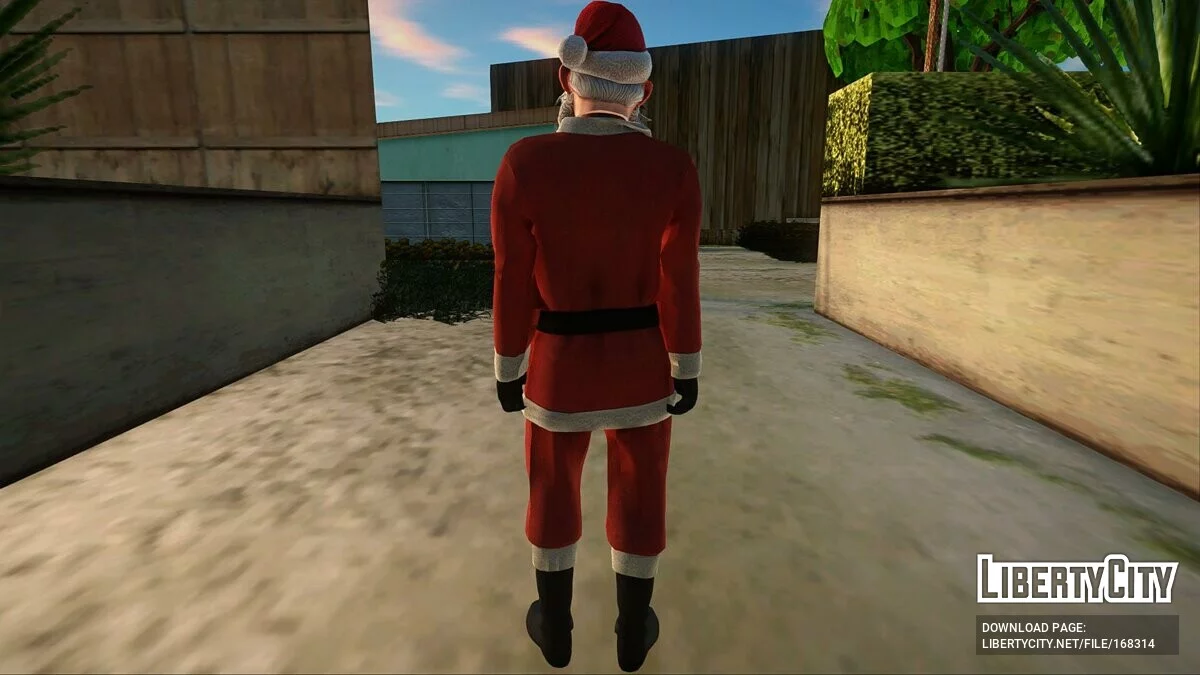 Рождественские скины из GTA Online / GTA San Andreas