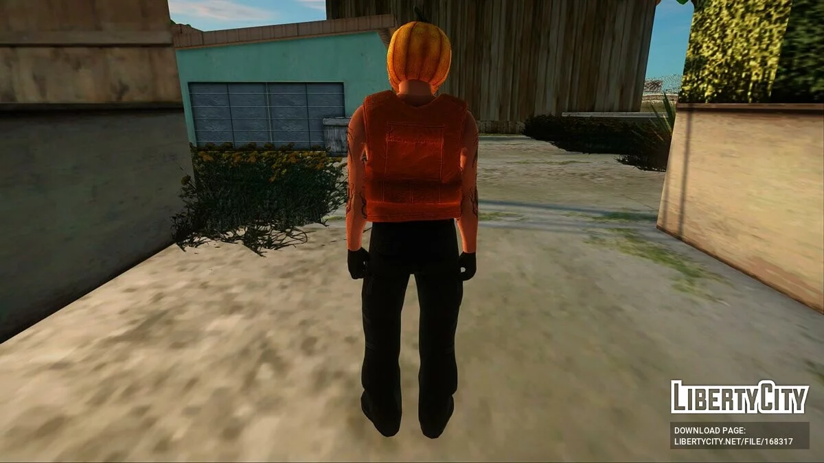 Сборник скинов из GTA 5 - Хэллоуин / GTA San Andreas