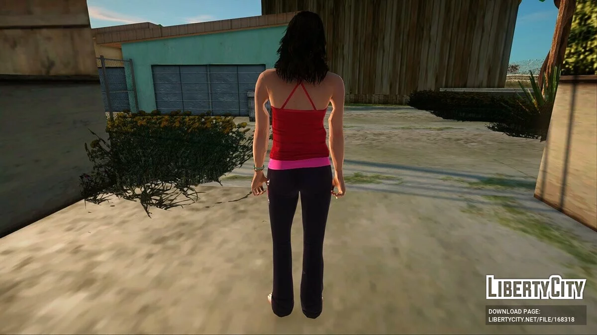 Скины персонажей из GTA 5 / GTA San Andreas