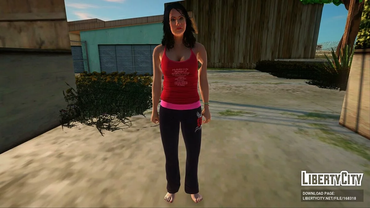 Скины персонажей из GTA 5 / GTA San Andreas