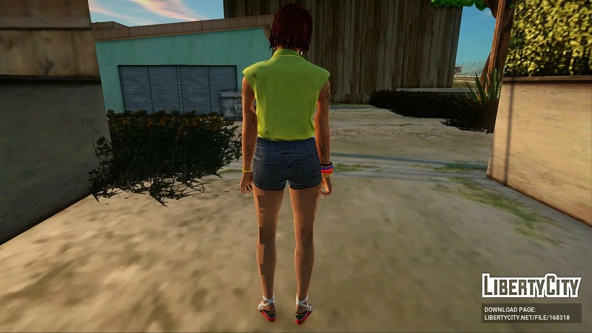 Скины персонажей из GTA 5 / GTA San Andreas