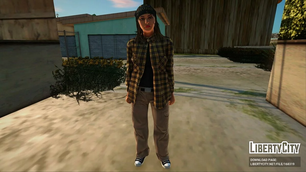 Женские скины бандиток из GTA 5 / GTA San Andreas