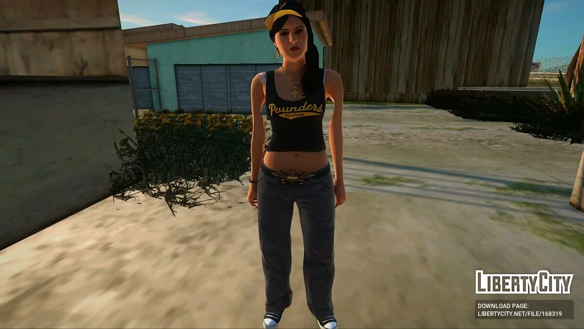 Женские скины бандиток из GTA 5 / GTA San Andreas
