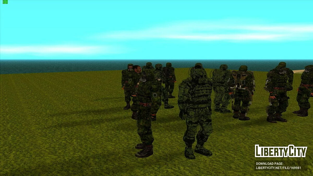 Группировка «Хантеры» из S.T.A.L.K.E.R / GTA San Andreas