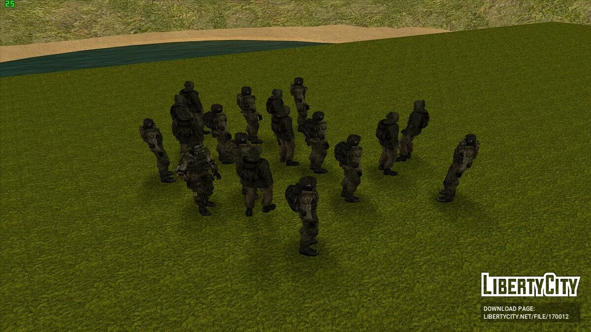 Группировка «Пилигримы» из S.T.A.L.K.E.R / GTA San Andreas