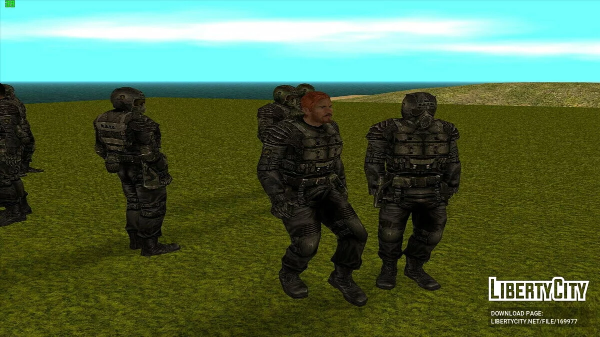 Группировка «СБ GRC» из S.T.A.L.K.E.R / GTA San Andreas