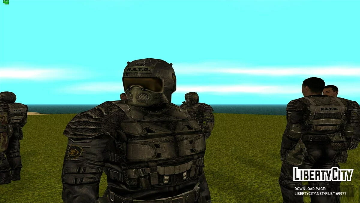 Группировка «СБ GRC» из S.T.A.L.K.E.R / GTA San Andreas