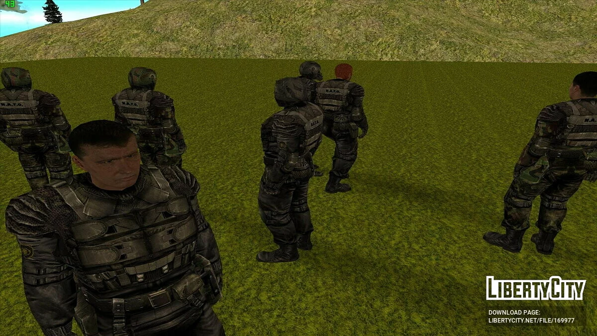 Группировка «СБ GRC» из S.T.A.L.K.E.R / GTA San Andreas
