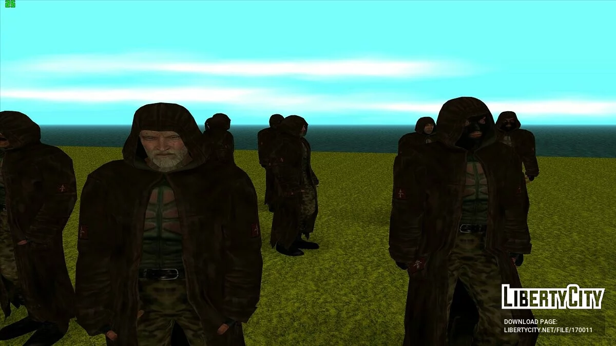 Группировка «Шаманы» из S.T.A.L.K.E.R / GTA San Andreas