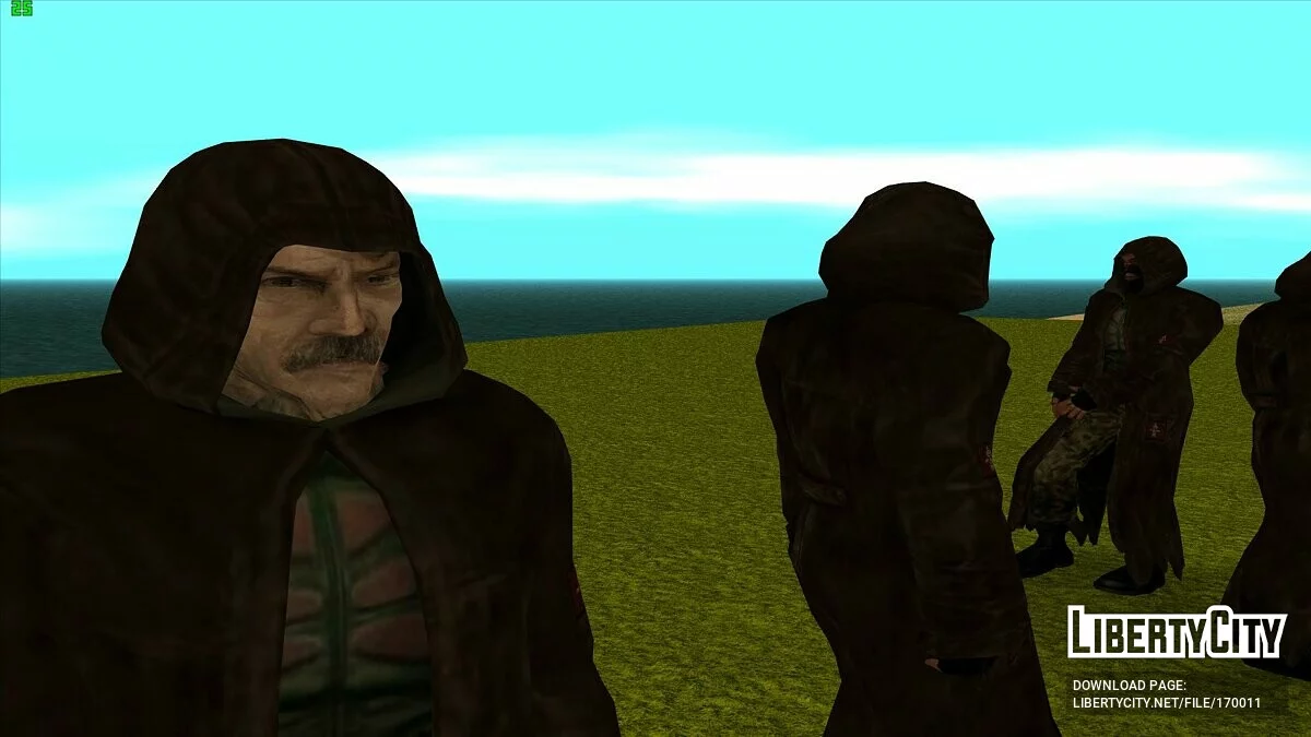 Группировка «Шаманы» из S.T.A.L.K.E.R / GTA San Andreas