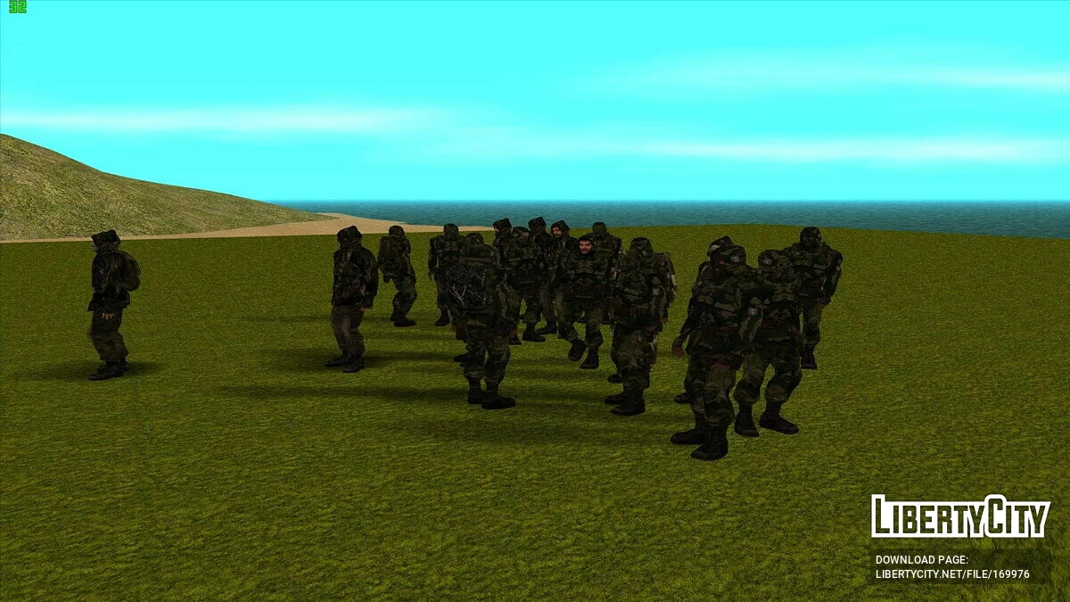 Группировка «Спектрум» из S.T.A.L.K.E.R / GTA San Andreas
