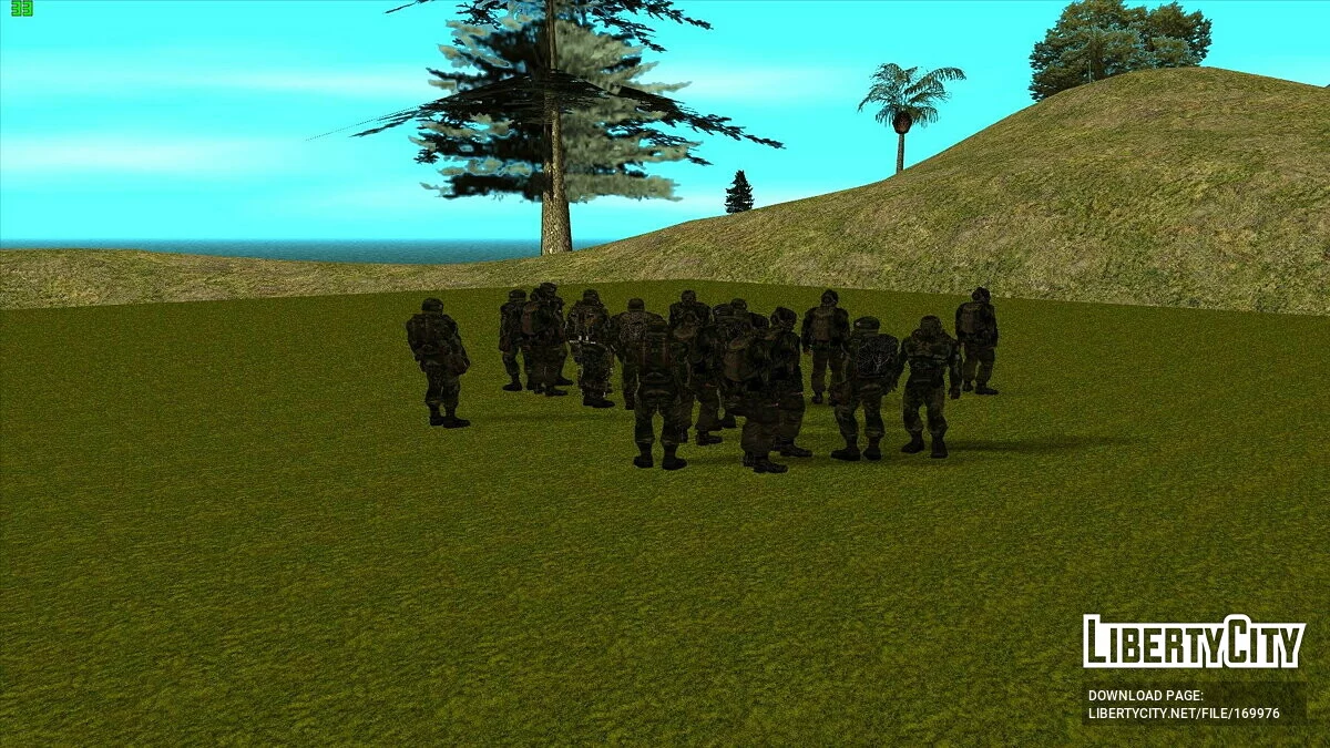 Группировка «Спектрум» из S.T.A.L.K.E.R / GTA San Andreas