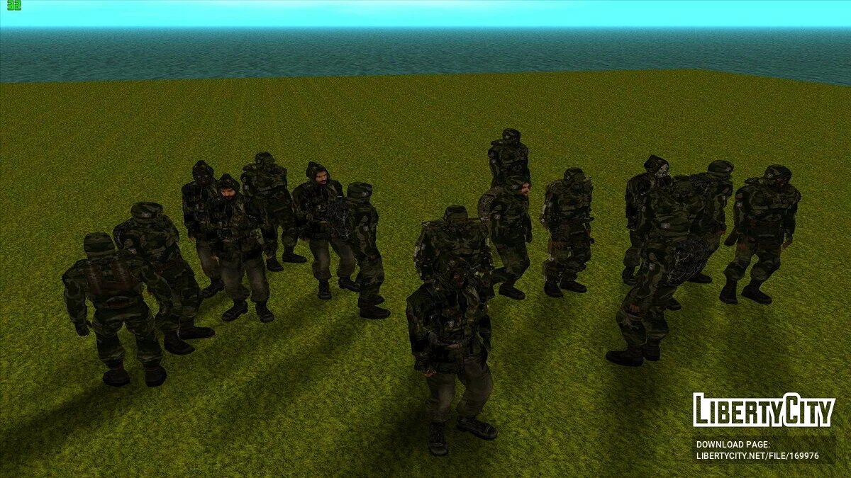 Группировка «Спектрум» из S.T.A.L.K.E.R / GTA San Andreas