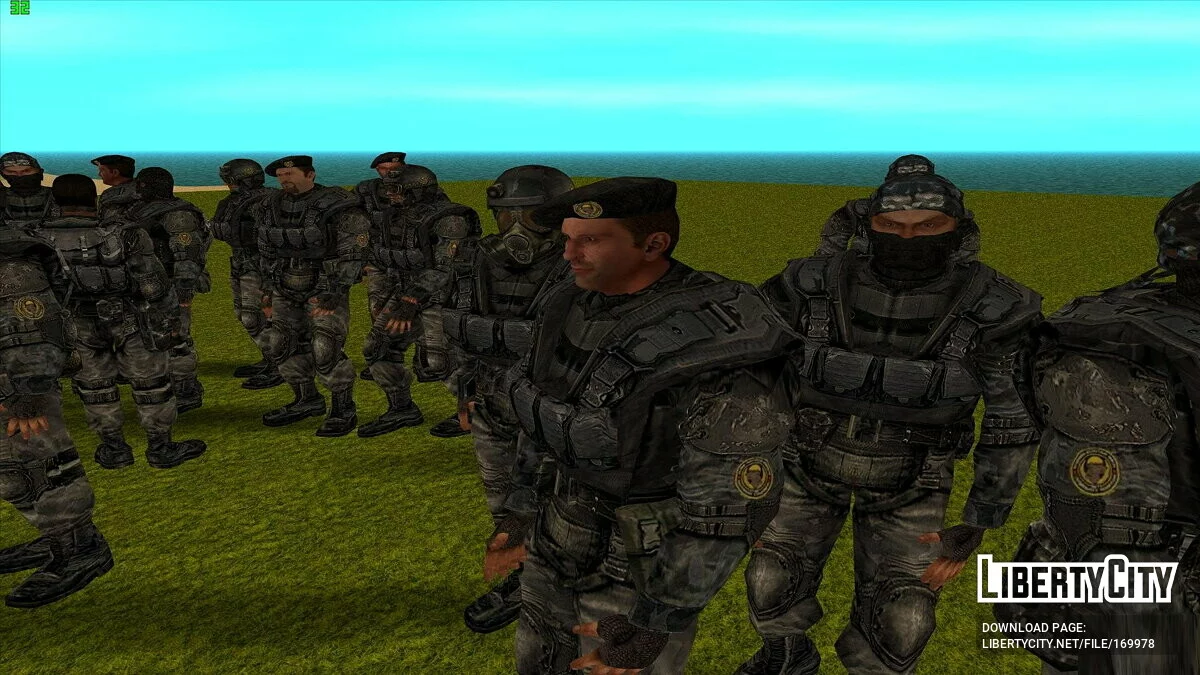 Группировка «Стрела» из S.T.A.L.K.E.R / GTA San Andreas