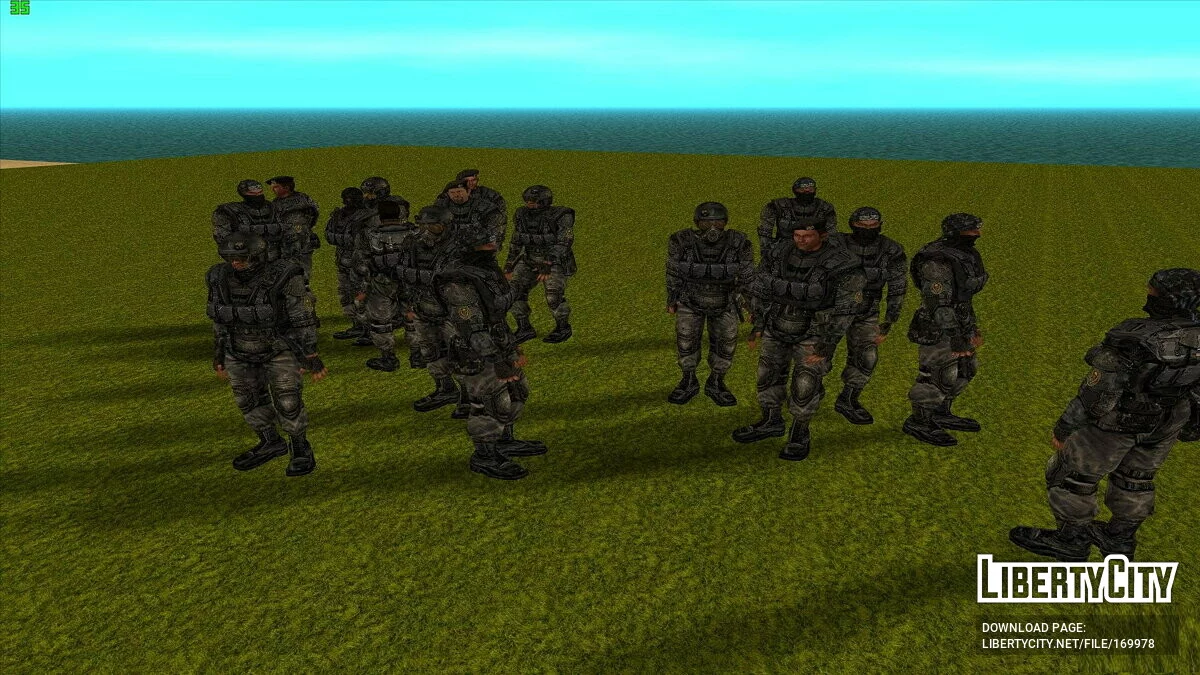 Группировка «Стрела» из S.T.A.L.K.E.R / GTA San Andreas