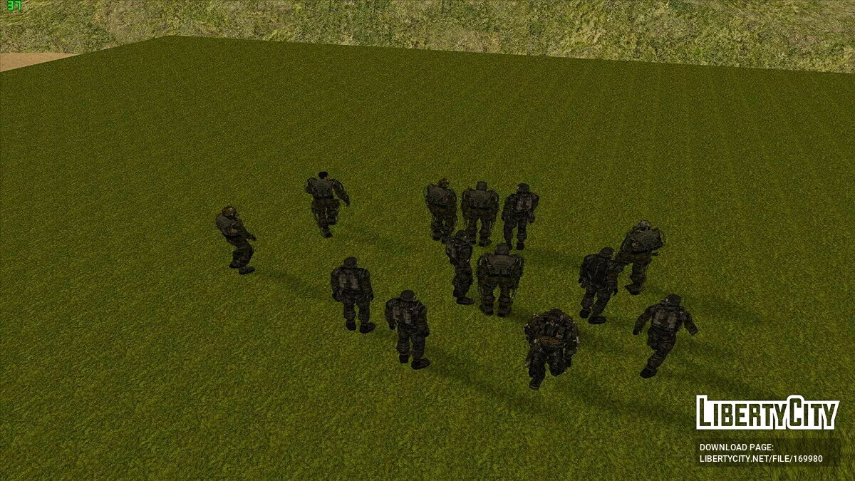 Группировка «Ультиматум» из S.T.A.L.K.E.R / GTA San Andreas