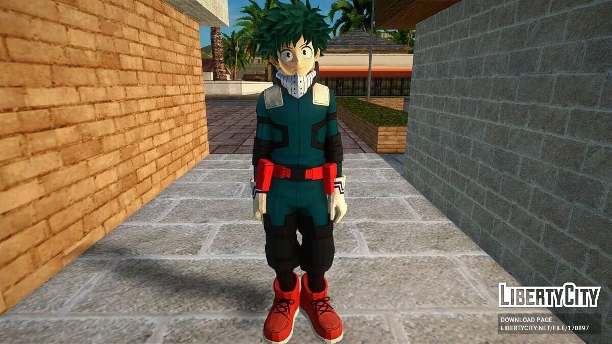 Сборник скинов из My Hero Academia / GTA San Andreas