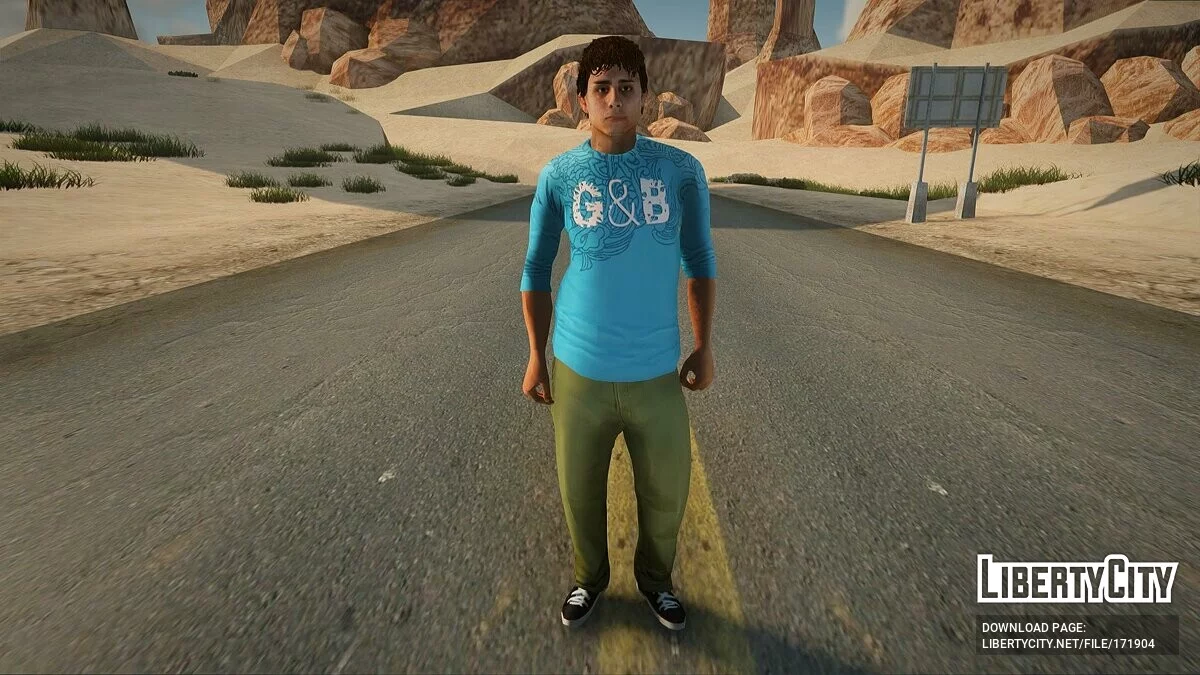 Сборник скинов из GTA 5 / GTA San Andreas