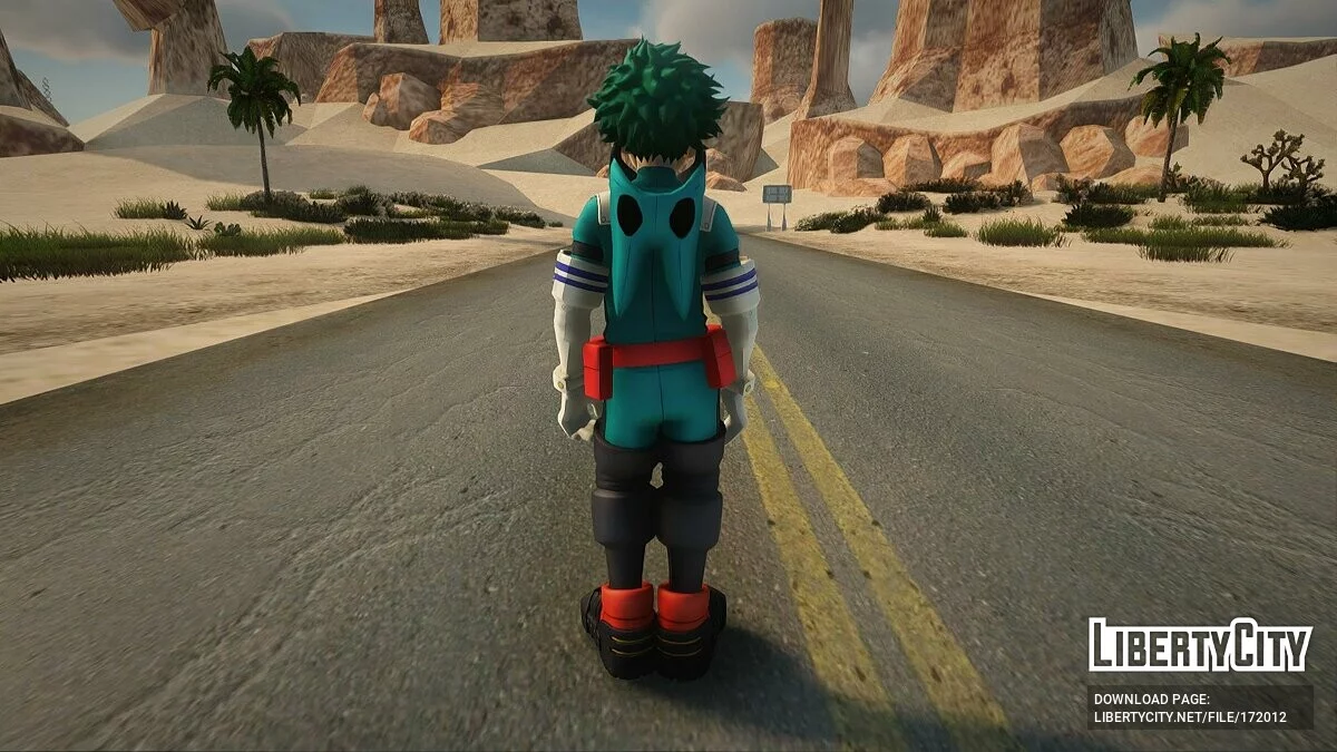 Скины из My Hero Academia v2 / GTA San Andreas