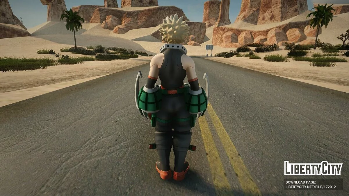 Скины из My Hero Academia v2 / GTA San Andreas