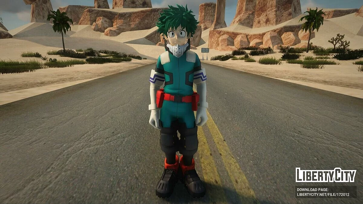 Скины из My Hero Academia v2 / GTA San Andreas