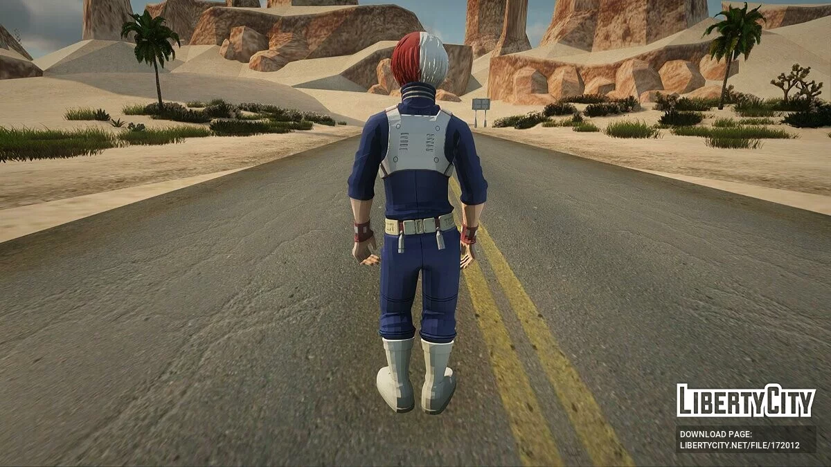 Скины из My Hero Academia v2 / GTA San Andreas