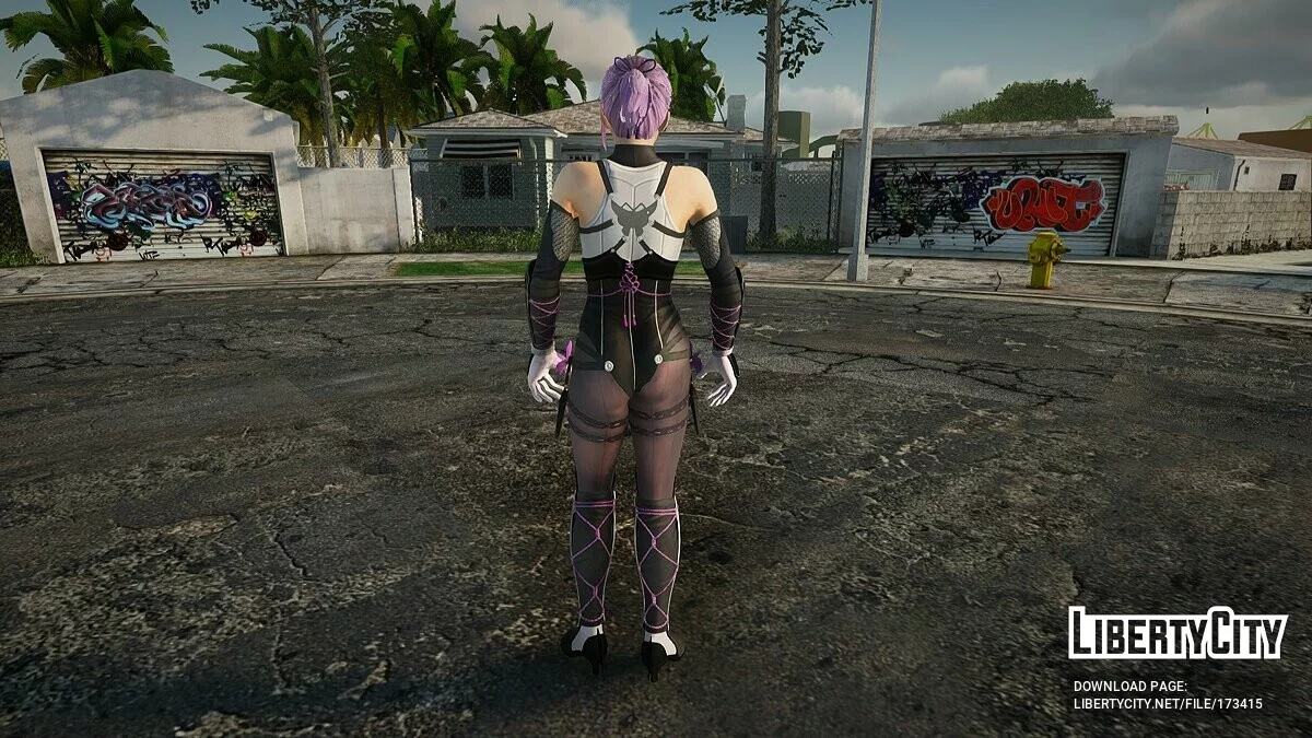 Аяне (DOA6 Costume 1) / GTA San Andreas