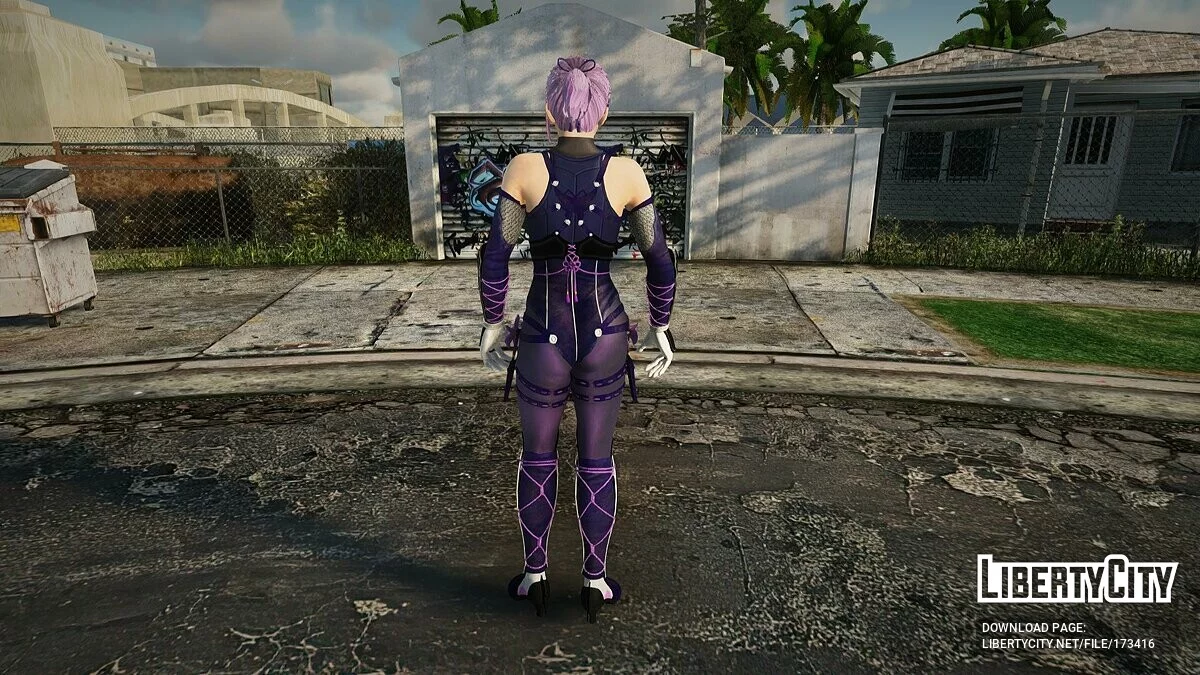 Аяне (DOA6 Costume 2) / GTA San Andreas