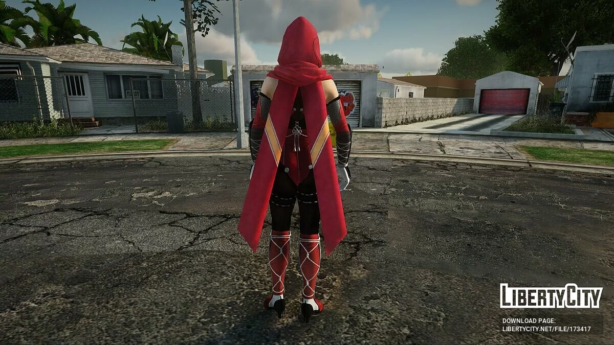 Аяне (DOA6 Costume 3) / GTA San Andreas