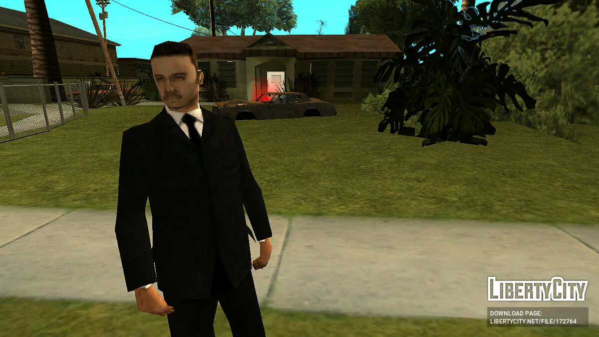Скинпак мужчин в пиджаках / GTA San Andreas