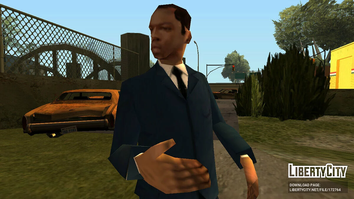 Скинпак мужчин в пиджаках / GTA San Andreas