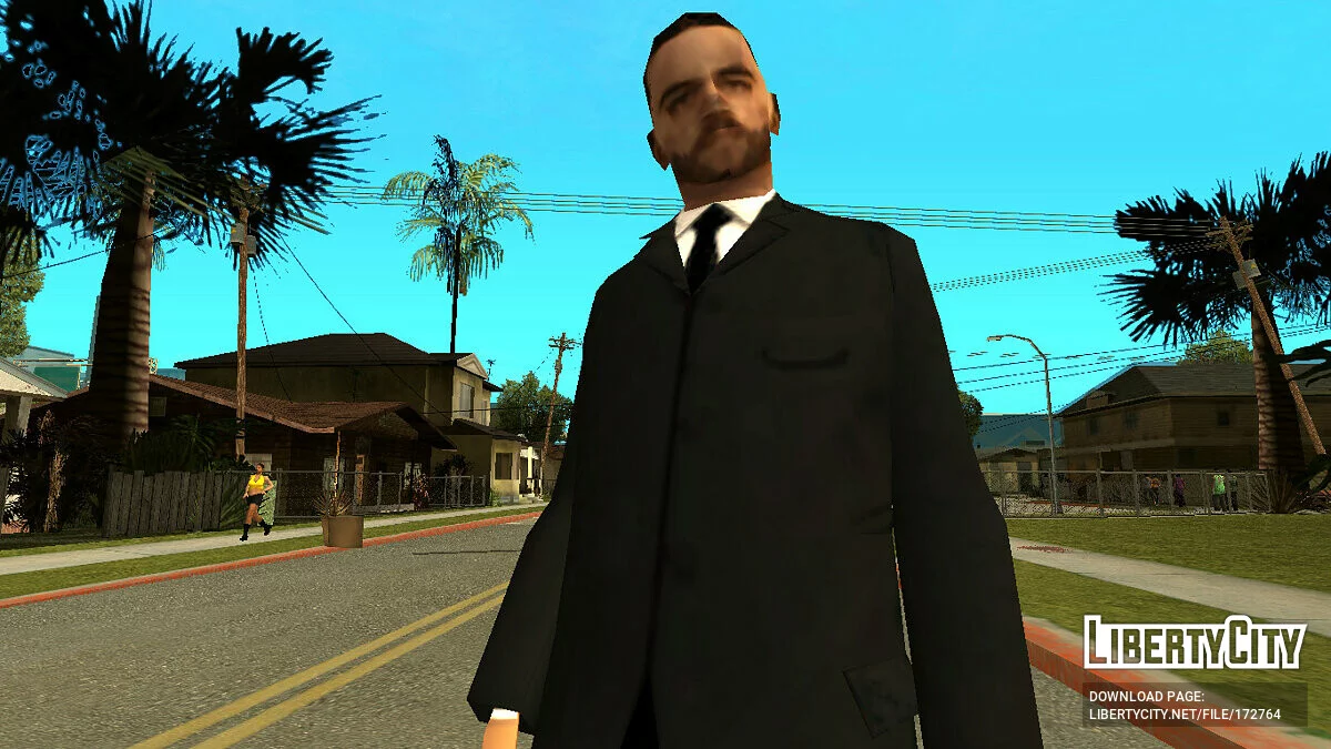 Скинпак мужчин в пиджаках / GTA San Andreas
