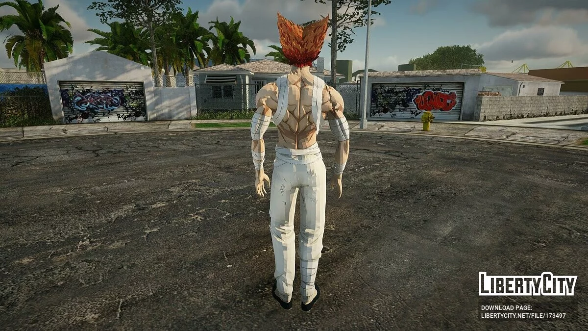 Гару из ONE Punch Man / GTA San Andreas