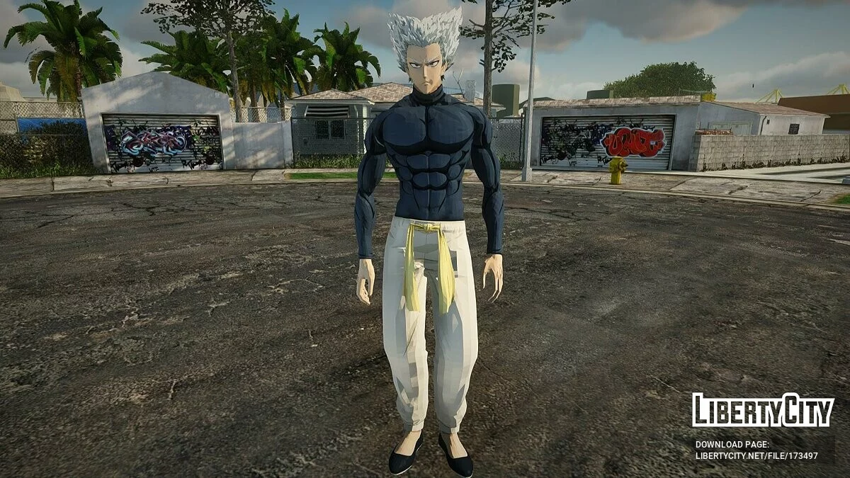 Гару из ONE Punch Man / GTA San Andreas
