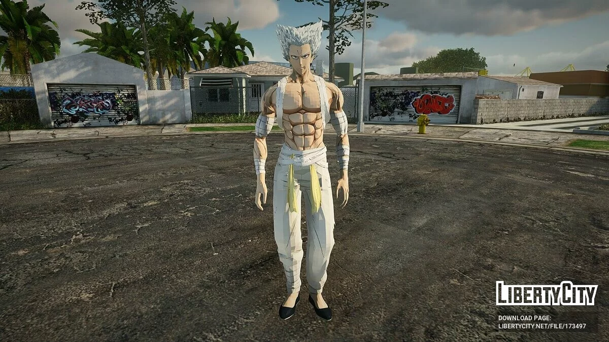 Гару из ONE Punch Man / GTA San Andreas