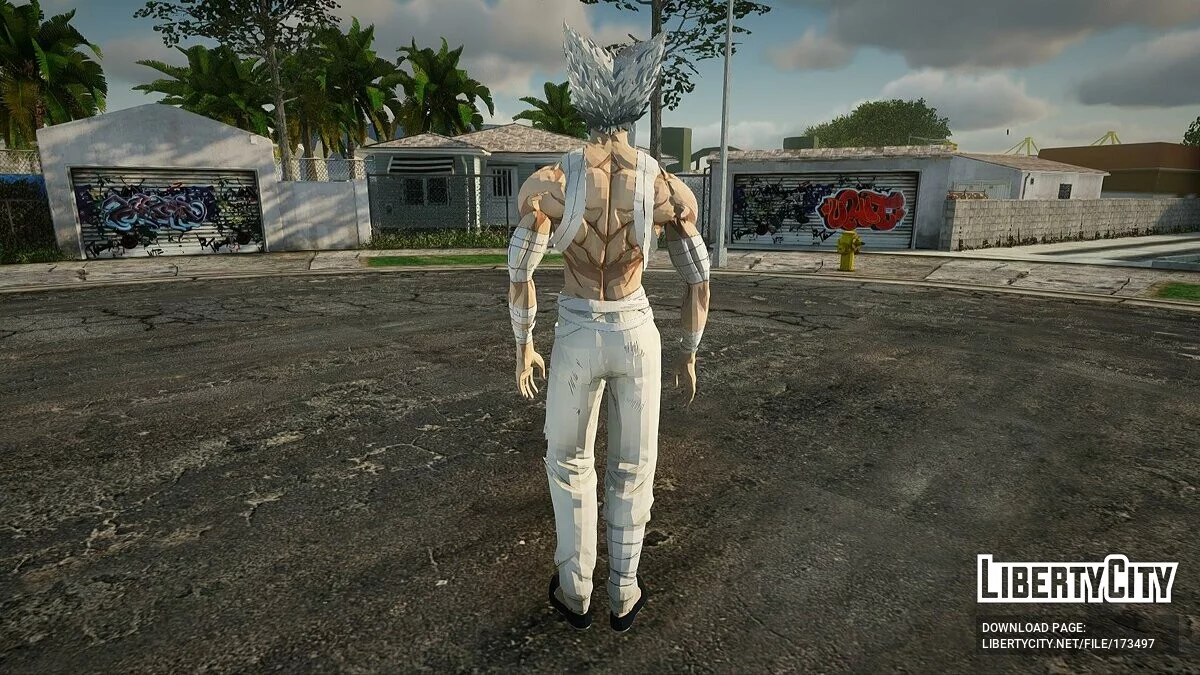 Гару из ONE Punch Man / GTA San Andreas