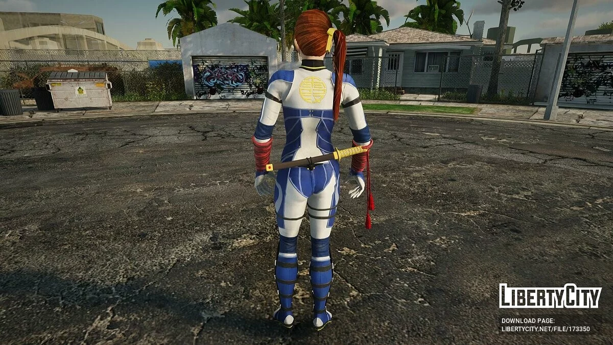 Касуми (DOA6 Costume 3) / GTA San Andreas