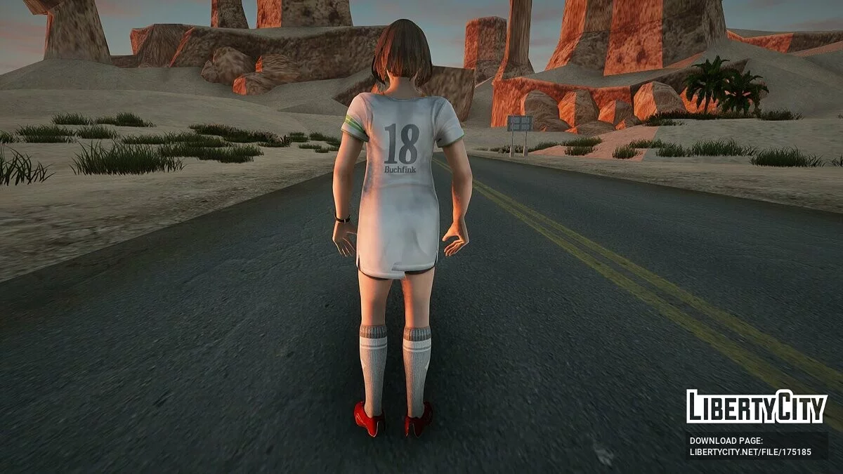 Хитоми (DOA6 Costume 4) / GTA San Andreas