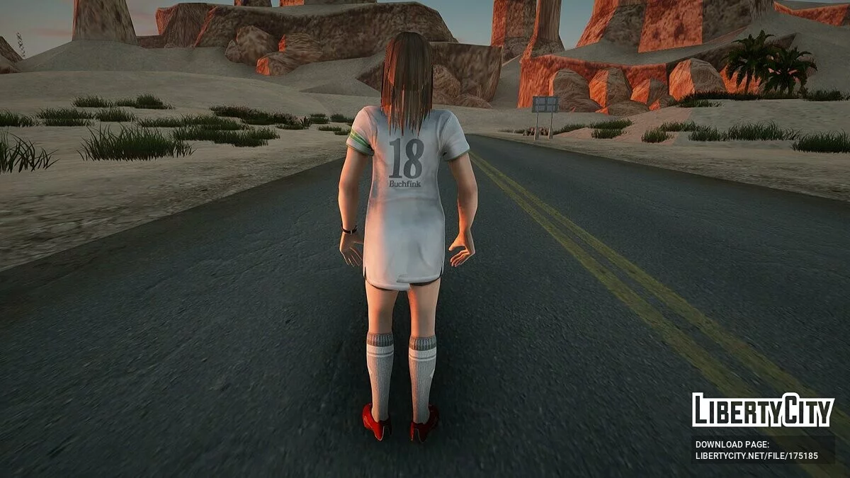 Хитоми (DOA6 Costume 4) / GTA San Andreas