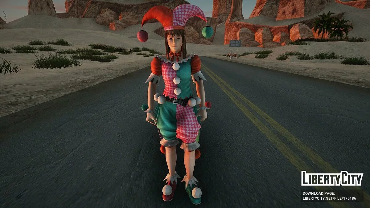 Хитоми (DOA6 Costume 6) / GTA San Andreas