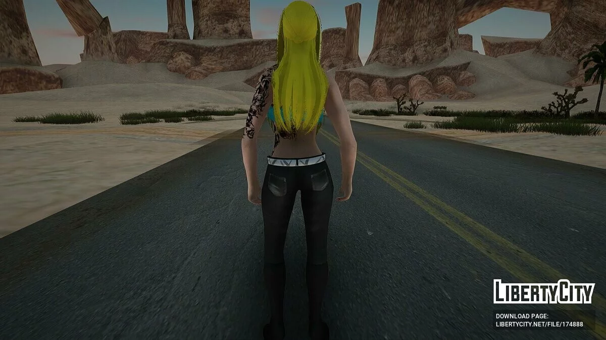 Монки - различные цвета / GTA San Andreas