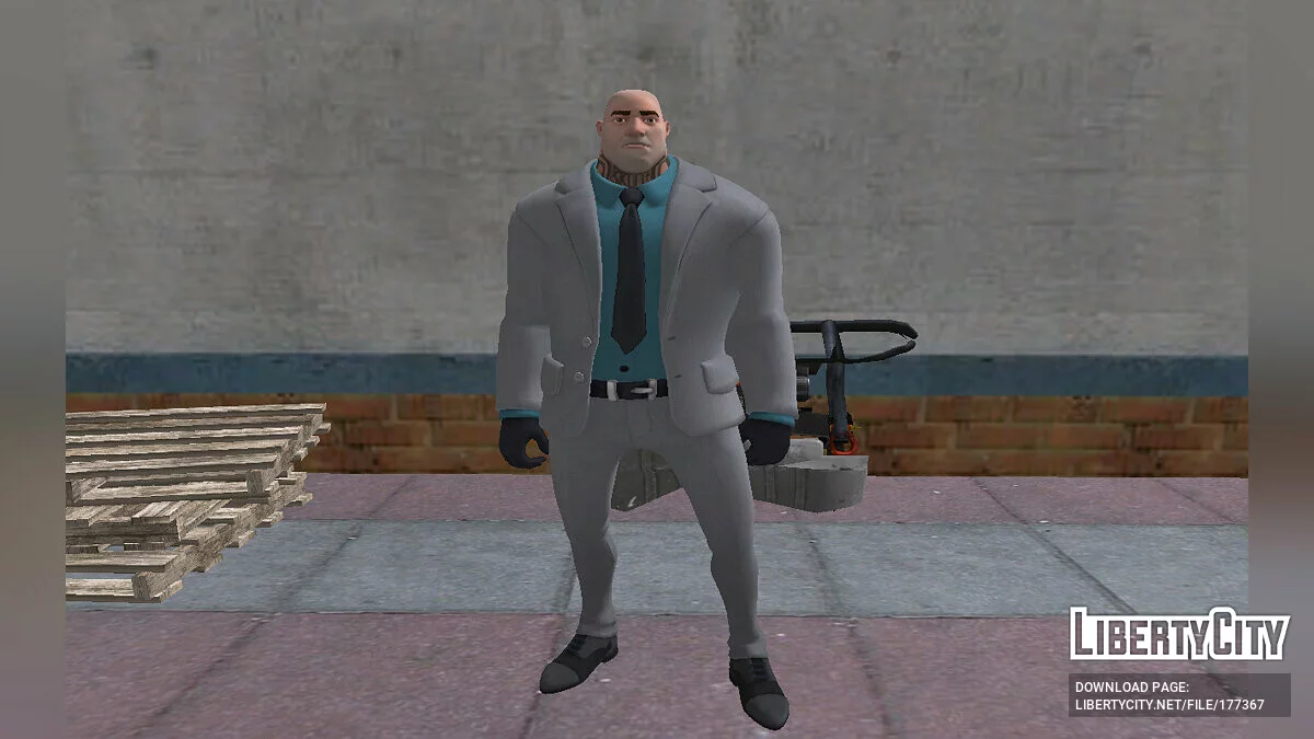 Здоровяк из Fortnite / GTA San Andreas